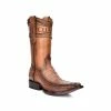 Guadalajara Western Wear Men Cuadra Caiman Craft Stitched Western Boot