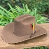 Men Stetson 6x Rancher Acorn Cowboy Felt Hat (Copa Alta Falda/Brim 3.5") 2 Men Stetson 6x Rancher Acorn Cowboy Felt Hat (Copa Alta Falda/Brim 3.5")