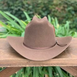 Men Stetson 6x Rancher Acorn Cowboy Felt Hat (Copa Alta Falda/Brim 3.5")