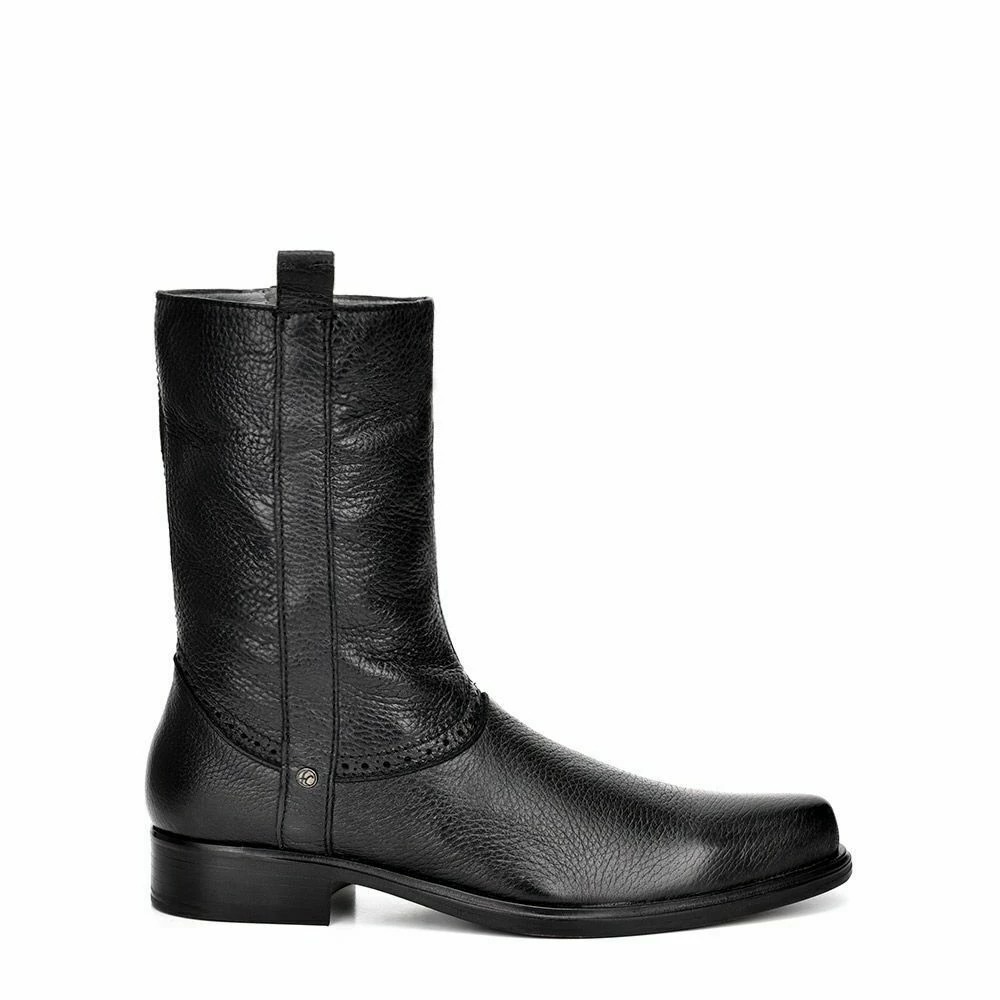 Guadalajara Western Wear Men Cuadra Botin De Venado - Black 6 Guadalajara Western Wear Men Cuadra Botin De Venado - Black