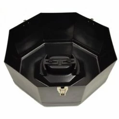 Guadalajara Western Wear Double Hat Carrying Case (Black) Boot & Hat Care