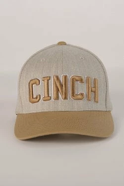 Guadalajara Western Wear Cinch Men's Flexfit Cap - Khaki Accessories 4 Guadalajara Western Wear Cinch Men's Flexfit Cap - Khaki Accessories
