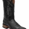 Guadalajara Western Wear White Diamond Napa Square Toe Men's Boots - Black 1 Guadalajara Western Wear White Diamond Napa Square Toe Men's Boots - Black