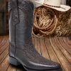 Guadalajara Western Wear White Diamond Tiburon Versace Toe Men's Boots - Cafe 2 Guadalajara Western Wear White Diamond Tiburon Versace Toe Men's Boots - Cafe