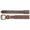 Guadalajara Western Wear Hooey Pecan Tooled Brown Belt 1 Guadalajara Western Wear Hooey Pecan Tooled Brown Belt