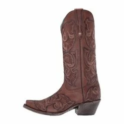Guadalajara Western Wear Corral Boots Women's Whiskey Snip Toe Boot