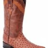 Guadalajara Western Wear White Diamond Ostrich Shedron Men's 3x Toe Boots