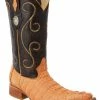 Guadalajara Western Wear White Diamond Caiman Butter / Black Men's 3x Toe Boots