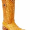 Guadalajara Western Wear White Diamonds Anguila 3x Butter Toe Men's Boots
