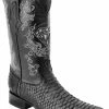 Guadalajara Western Wear White Diamond Python 3x Toe Men's Boots - Black 1 Guadalajara Western Wear White Diamond Python 3x Toe Men's Boots - Black