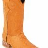 Guadalajara Western Wear White Diamond Bear Print 3x Toe Men's Boots - Butter
