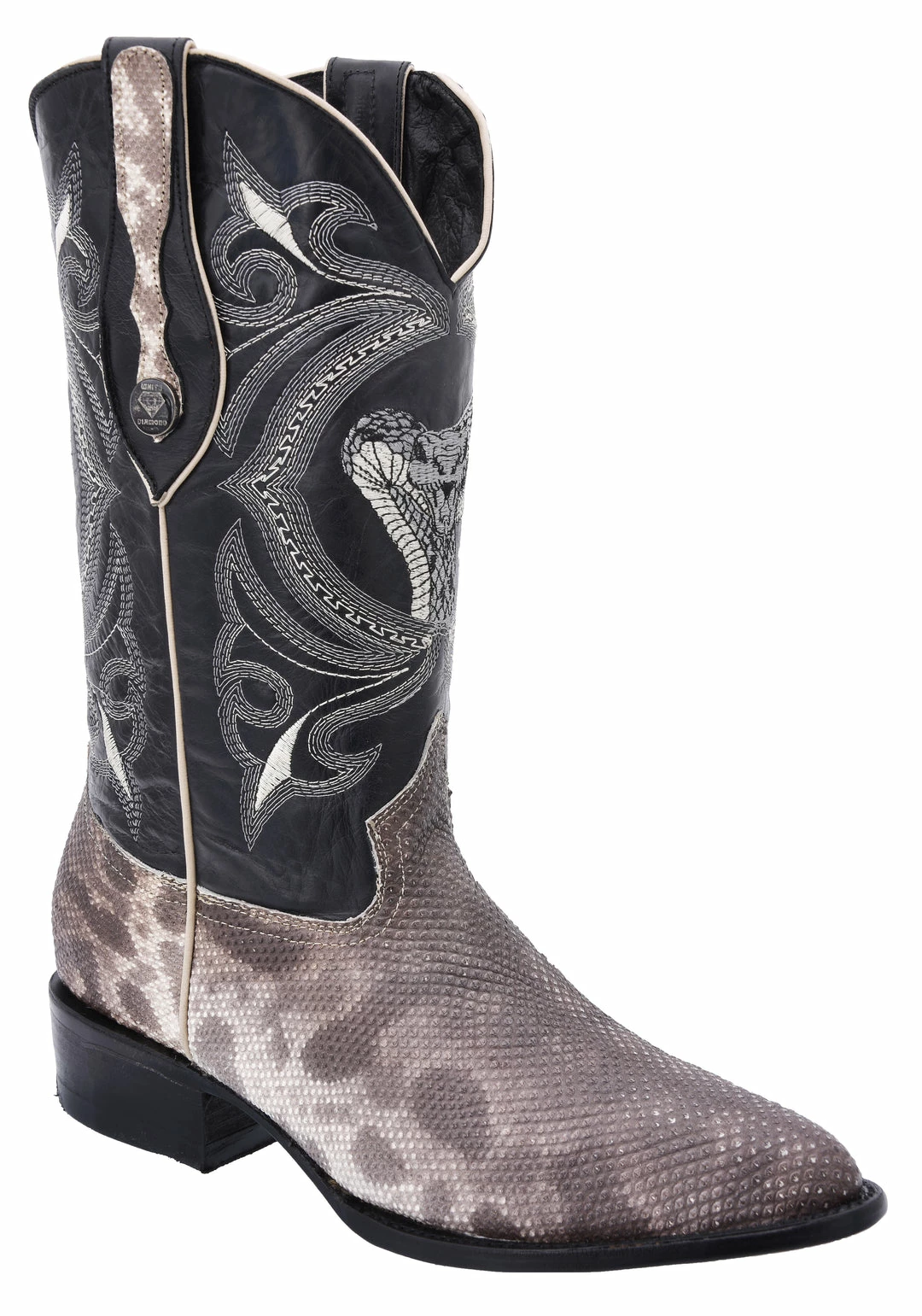 Guadalajara Western Wear White Diamond Carunga J Toe Men's Boots - Natural 3 Guadalajara Western Wear White Diamond Carunga J Toe Men's Boots - Natural