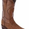 Guadalajara Western Wear White Diamond Bull Shoulder J Toe Men's Boots - Honey 2 Guadalajara Western Wear White Diamond Bull Shoulder J Toe Men's Boots - Honey