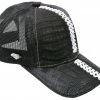 Guadalajara Western Wear White Diamond Caiman Tejida Exotic Cap - Negro Accessories 2 Guadalajara Western Wear White Diamond Caiman Tejida Exotic Cap - Negro Accessories