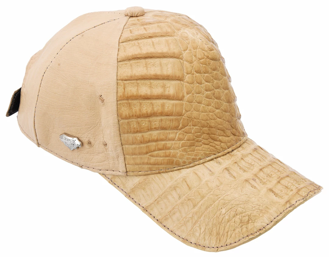 Guadalajara Western Wear Accessories White Diamond Caiman Exotic Cap - Orix 3 Guadalajara Western Wear Accessories White Diamond Caiman Exotic Cap - Orix