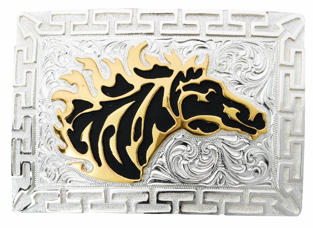 Guadalajara Western Wear Buckle / Hebilla 1290-8 3 Guadalajara Western Wear Buckle / Hebilla 1290-8