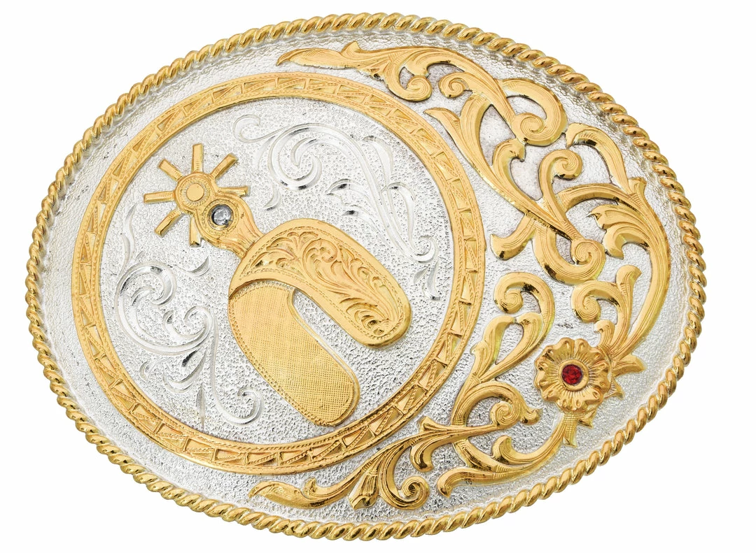 Guadalajara Western Wear Buckle / Hebilla 1292-8 3 Guadalajara Western Wear Buckle / Hebilla 1292-8