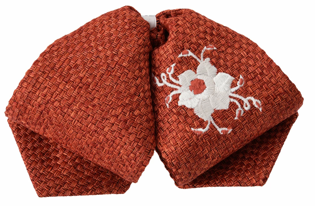 Guadalajara Western Wear Moño Charro - Ladrillo Flor 3 Guadalajara Western Wear Moño Charro - Ladrillo Flor