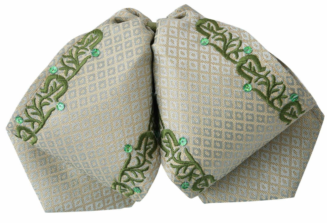 Guadalajara Western Wear Accessories Moño Charro - Verde 3 Guadalajara Western Wear Accessories Moño Charro - Verde