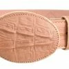 Guadalajara Western Wear White Diamond Cocodrilo Imitation Leather Belt - Orix Men
