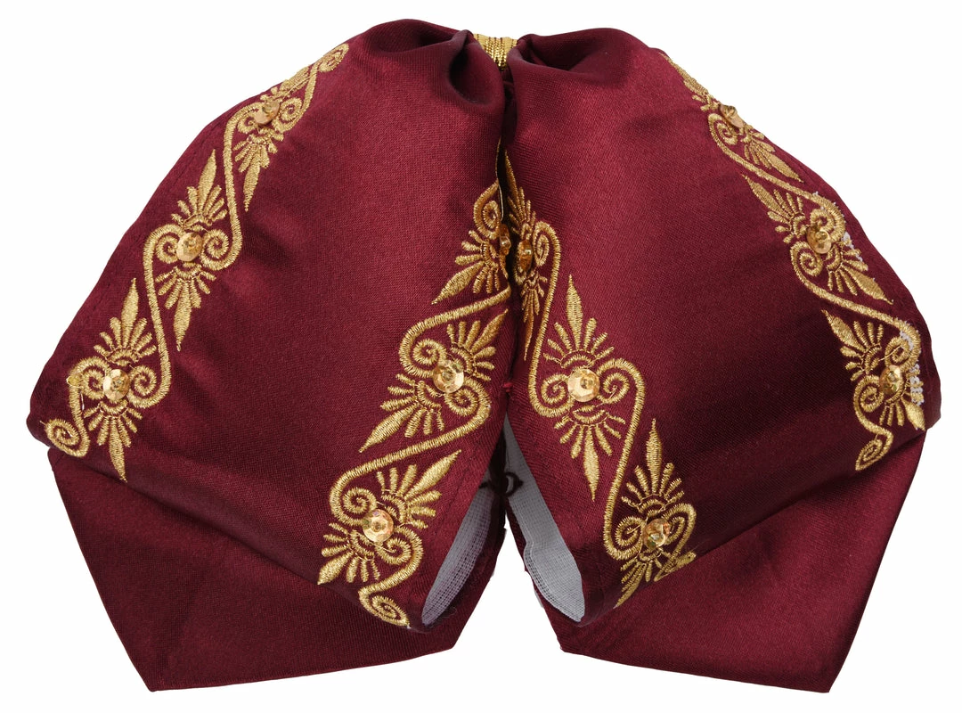 Guadalajara Western Wear Moño Charro - Rojo / Oro 3 Guadalajara Western Wear Moño Charro - Rojo / Oro