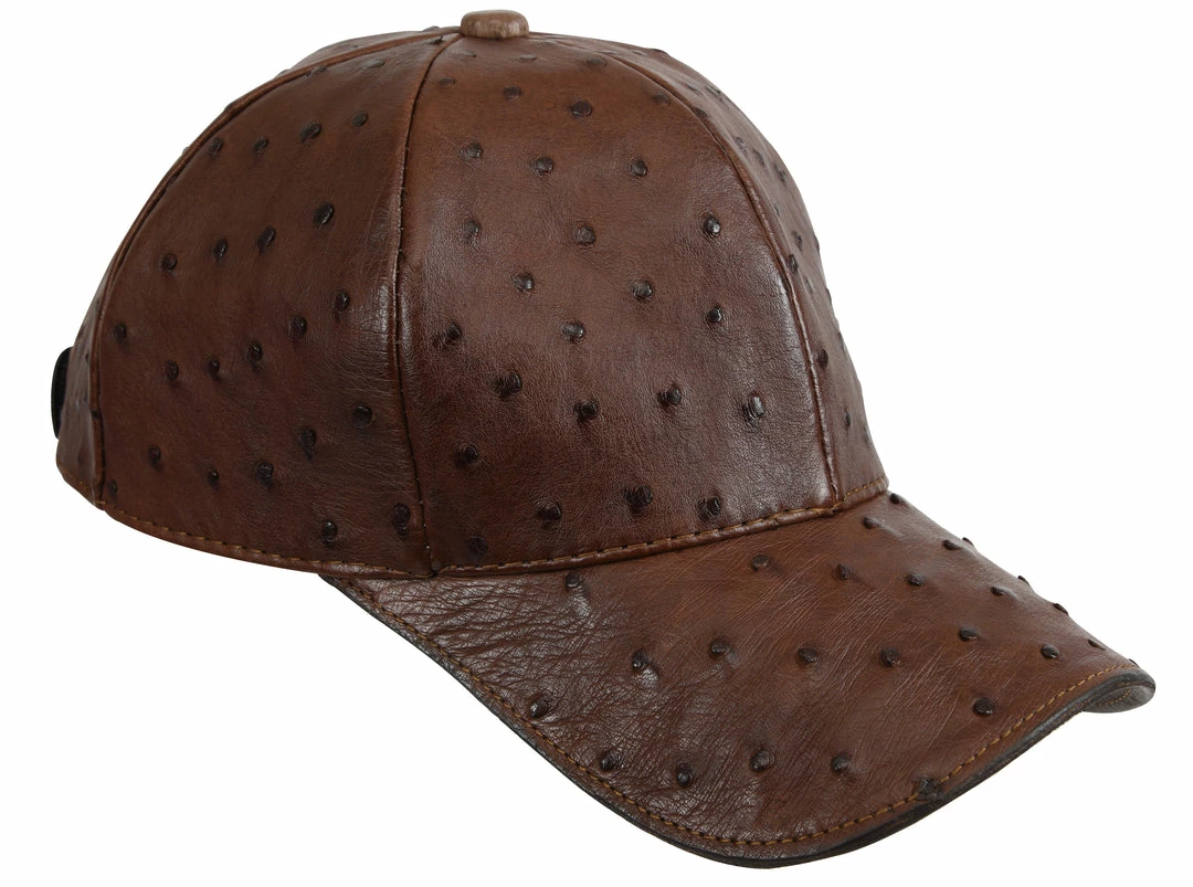 Guadalajara Western Wear White Diamond Avestruz Completa Exotic Cap - Cafe 3 Guadalajara Western Wear White Diamond Avestruz Completa Exotic Cap - Cafe